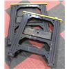 Image 1 : PAIR OF COLLAPSIBLE STANLEY SAW HORSES