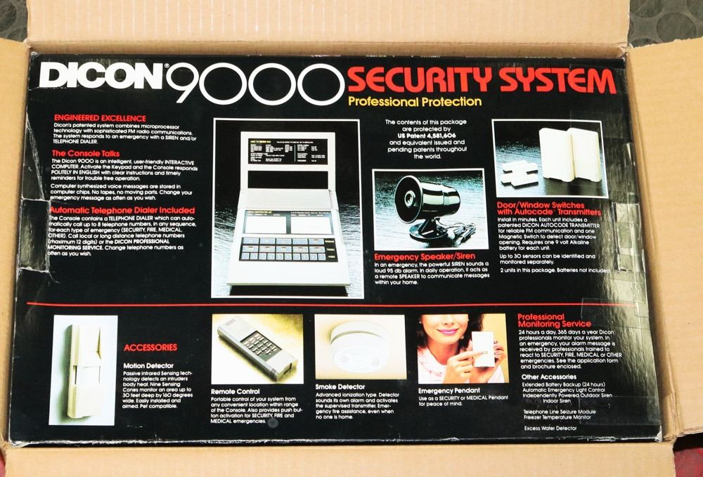 Radio Shack Dicon 9000 Security System Remote Radio Shack Dicon 9000 Security System Remote
