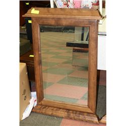 SOLID WOOD BATHROOM VANITY WALL MIRROR