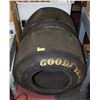 Image 1 : PAIR OF GOODYEAR DRAG RACING SLICKS