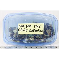ON CHOICE: BIN OF 500-600 COLLECTOR ESTATE PINS