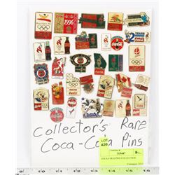 COCA-COLA PINS COLLECTION