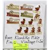 Image 1 : COLLECTION OF  KLONDIKE PINS