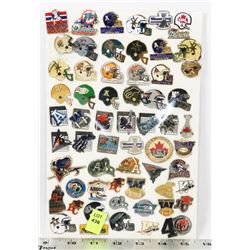CFL / NFL COLLECTOR PINS