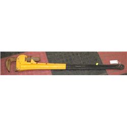 LARGE POWERFIST HEAVY DUTY PIPE WRENCH 48"