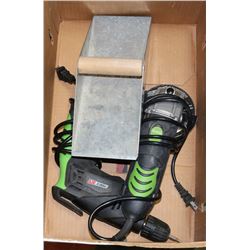 POWER XT DRILL, ANGLE GRINDER AND DRY WALL HELPER