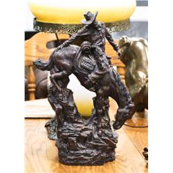BUCKING BRONCO STATUE