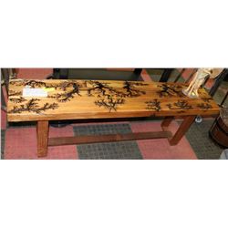 LIECTENBERG SOLID FIR BENCH