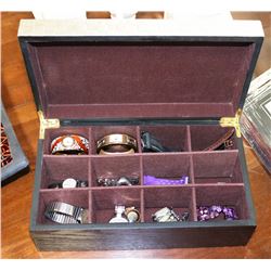 LARGE WATCH CHEST FILLED