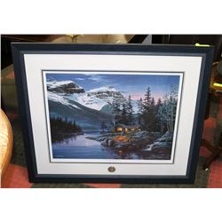 DUCKS UNLIMITED FRAMED PICTURE
