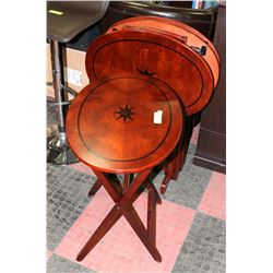 TV TABLES WITH STAND