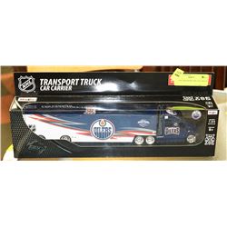 OILERS TRANSPORT DIECAST TRUCK