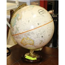 GLOBEMASTER 12” DIAMETER GLOBE ON WOOD BASE