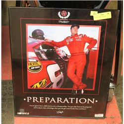 DALE JR FRAMED PICTURE.