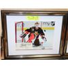 Image 1 : FRAMED CALGARY FLAMES MIKKA KIPRUSOFF SIGNED