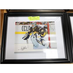 FRAMED BUFFALO SABRES RYAN MILLER SIGNED SIGNATURE