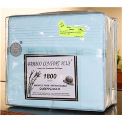 BAMBOO COMFORT PLUS QUEEN  SIZE TEAL  1800