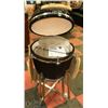 Image 2 : NEW BLACK 21.5" KAMADO BBQ GRILL CERAMIC COOKER,