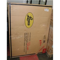 WOODEN DINING TABLE WITH BROWN FINISH IN BOX