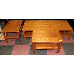 COFFEE AND END TABLE SET