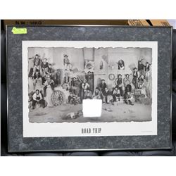 VANCOUVER CANUCKS FRAMED 33X25 LIMITED PRINT ROAD