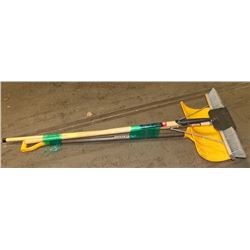 BUNDLE WITH GARANT SHOVEL, SHOP BROOM,
