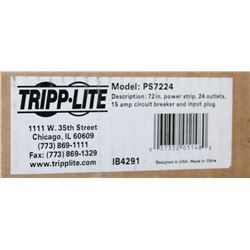 NEW IN BOX TRIPP LITE 72" POWER BAR 24 OUTLET