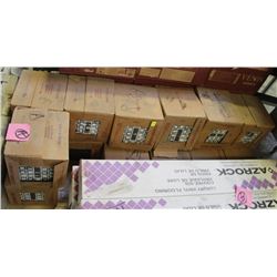 14 BOXES OF CROSSVILLE BLACK/ SLATE SQUARE TILE