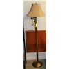 Image 1 : BRASS FLOOR LAMP W/EXTENSION ARM ON