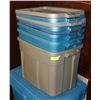 Image 1 : BUNDLE OF 4 RUBBERMAID ROUGHNECK