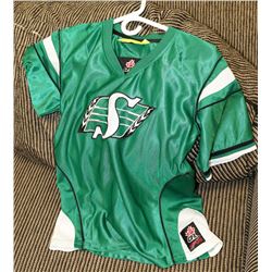 SOGO LADIES SIZE M SASK ROUGHRIDERS JERSEY
