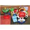 Image 1 : BOX OF M & M'S COLLECTIBLES DISPENSERS