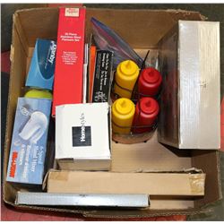 FLAT OF NEW KITCHEN PRODUCTS INCL CUTLERY, 6 SPEED