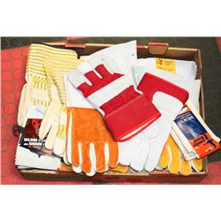 FLAT OF WORK GLOVES (20 PAIRS)