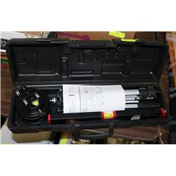 JOBMATE LASER LEVEL WITH ADJUSTABLE TRIPOD IN HARD