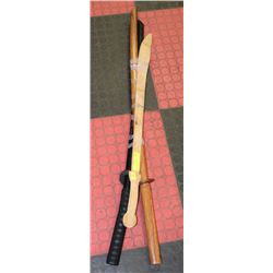 BUDK EXCLUSIVE 3-PIECE WARRIOR WOOD SWORDS