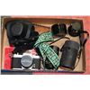 Image 1 : ASAHI PENTAX SP 1000 CAMERA INCL. 3 EXTRA LENSES