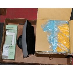 YELLOW PLASTIC PLUG BOX