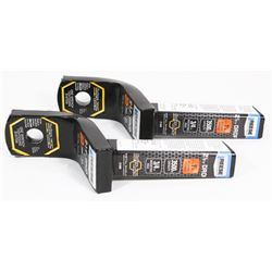 LOT OF TWO 1-1/4" X 2-1/2" HITCHES