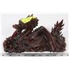 Image 1 : CHINESE DRAGON BURGUNDY IN COLOR