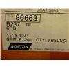 Image 2 : NORTON R237 METALITE PLYWELD 11" X 124" 120X GRIT SANDING BELTS - QTY 3