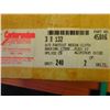Image 2 : CARBORUNDUM (2) Y755F  3" X 132" A/O FASTCUT RESIN  CLOTH 240 GRIT