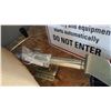 Image 2 : NEW 1200LB BOLT ON TRAILER JACK WITH WHEEL AND METAL SIGNS