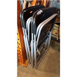 4 FOLDING CHAIRS