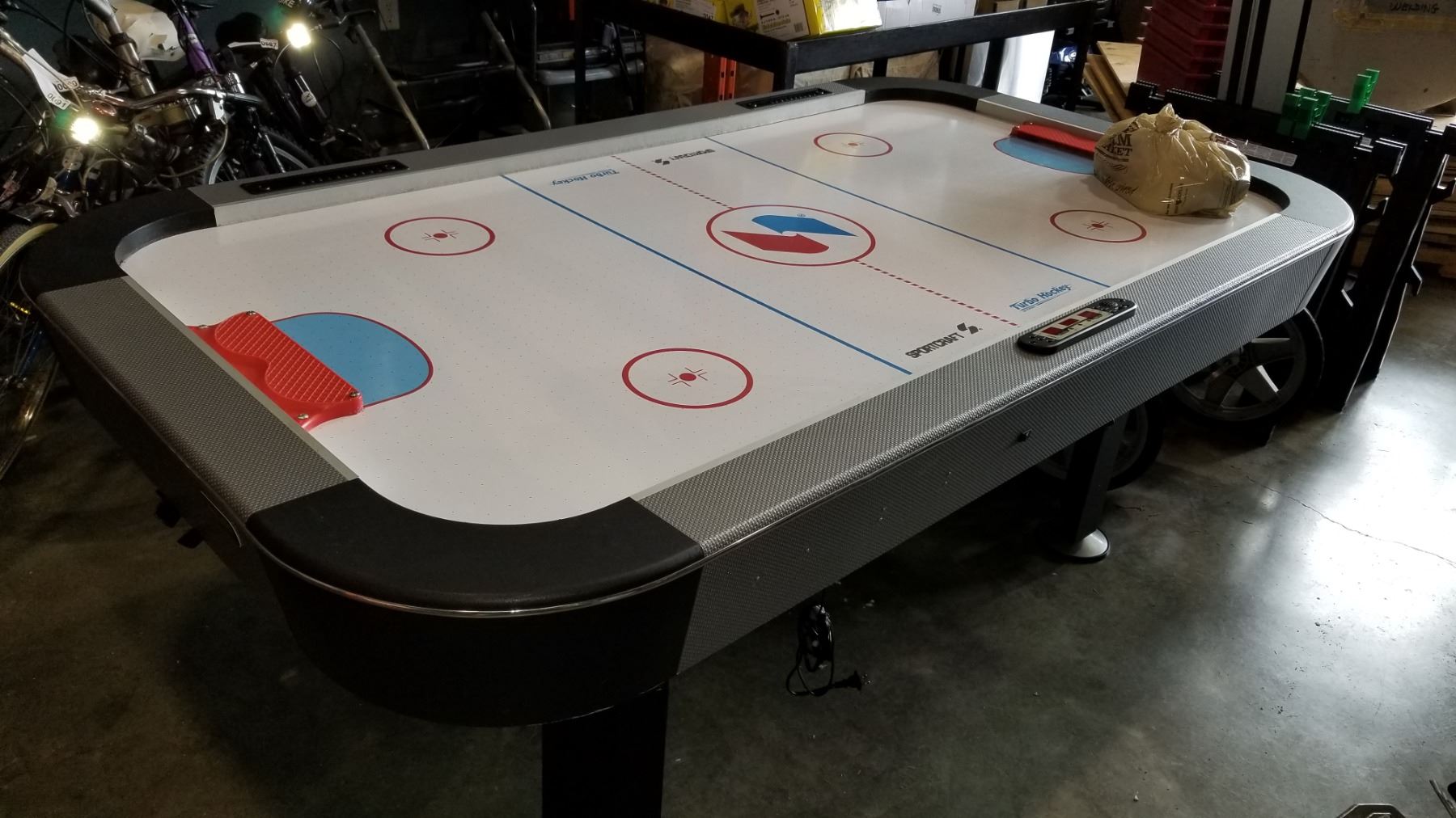 Air Paddle Table SPORTSCRAFT TURBO AIR HOCKEY TABLE 48
