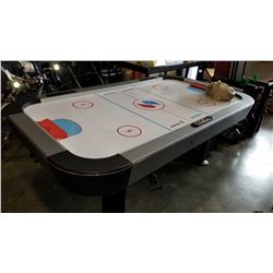SPORTSCRAFT TURBO AIR HOCKEY TABLE 48" X 84" W/ 10 PADDLES AND 7 PUCKS