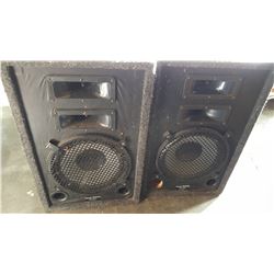 PAIR OF ACOUSTIC RESPONSE M-1 220 250 WATT FLOOR SPEAKERS