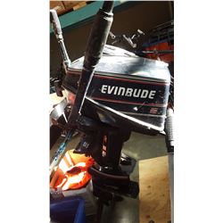 EVINRUDE 4HP OUTBOARD MOTOR AS IS