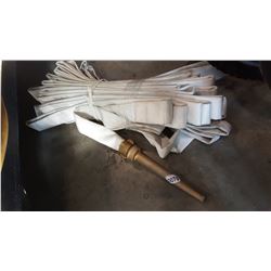 DISCHARGE HOSE WITH BRASS NOZZLE