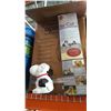 Image 1 : OPEN AIR LITTER ROBOT SELF CLEANING LITTER BOX, PET COT, AND DOG COOKIE JAR